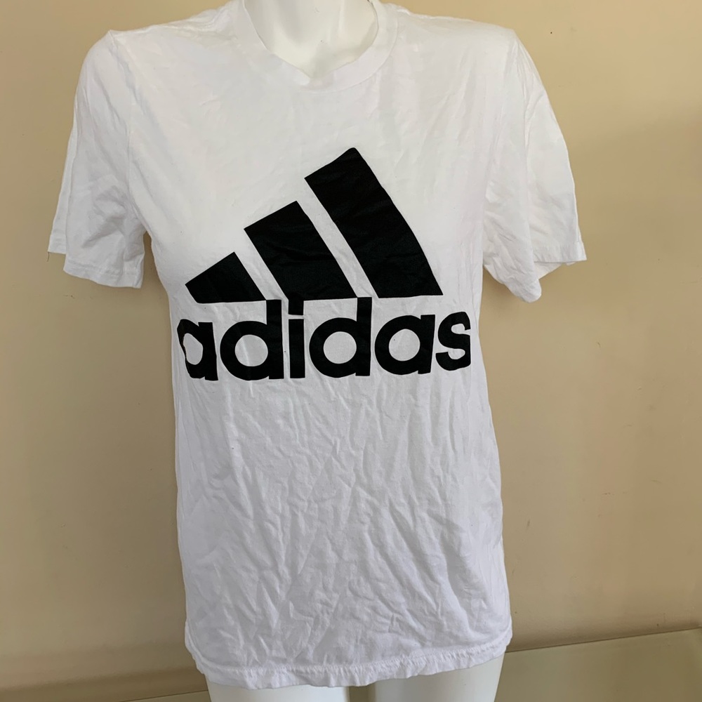 Adidas White T-Shirt